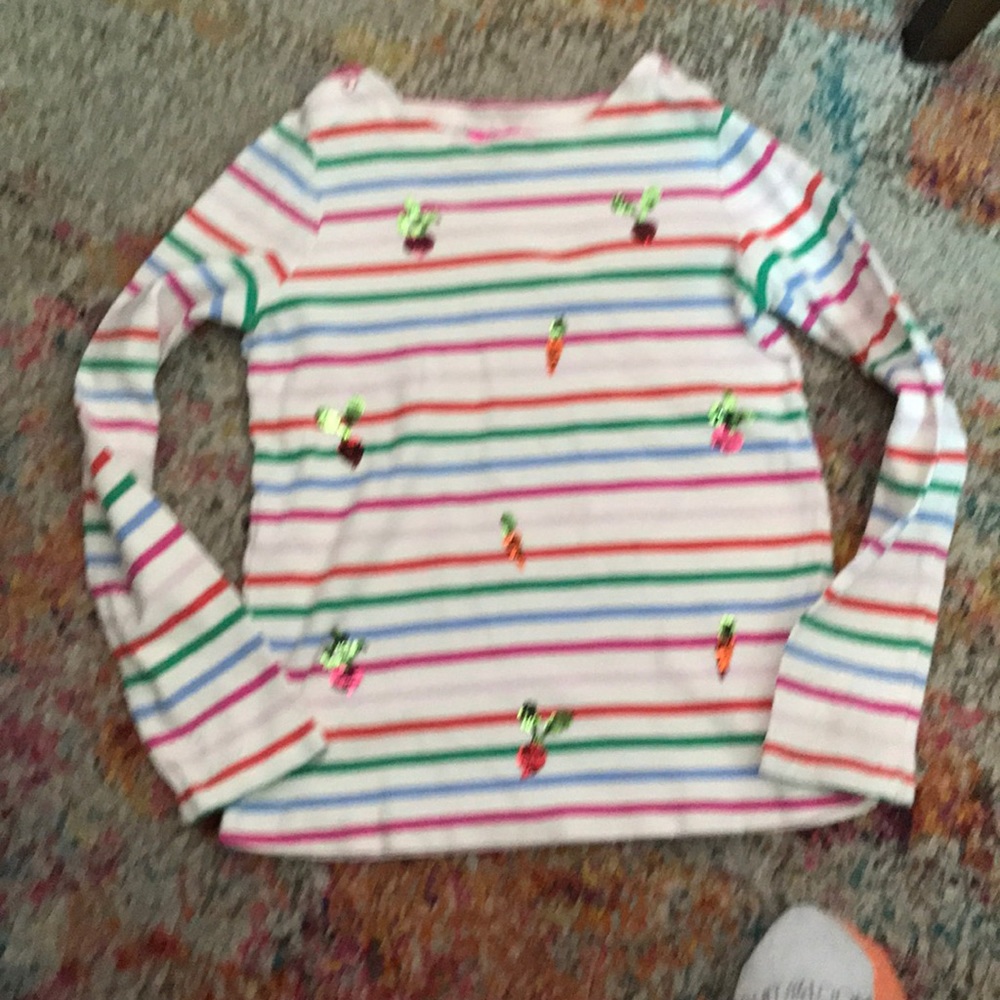 Striped peter rabbit top
